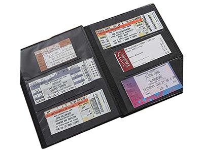 Ticket collectie albums